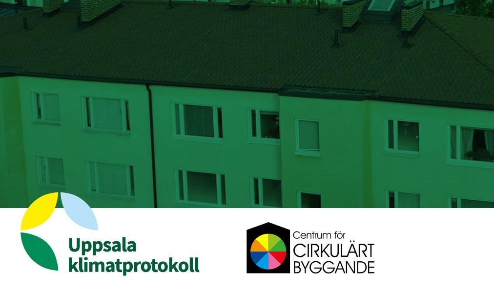 Logga CCBuild + Uppsala klimatprotokoll. + hus